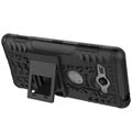 Anti-Slip Sony Xperia XZ2 Compact Hybrid Case - Zwart