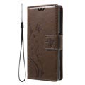 Sony Xperia X Compact Butterfly Wallet Case - Bruin