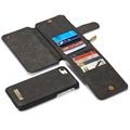iPhone 7/8/SE (2020)/SE (2022) Caseme 2-in-1 Wallet Case - Zwart