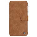 iPhone 6/6S wallet hoesje van Caseme - multifunctioneel, met losse beschermende cover - bruin