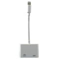 Compatibele Lightning Naar USB 3.0 Camera Adapter - Wit