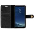 Samsung Galaxy S8+ DG.Ming 2-in-1 Wallet Leren Hoesje - Zwart