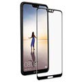 5D Full Size Huawei P20 Lite Glazen Screenprotector - Zwart