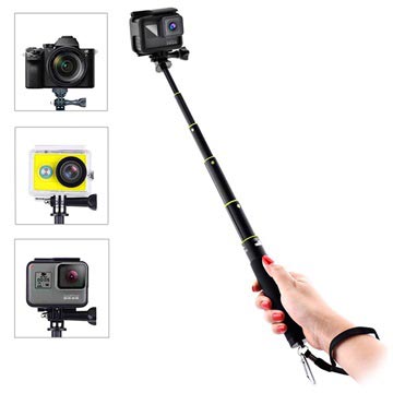 GoPro Hero & Actioncamera\'s Selfie Stick - Zwart