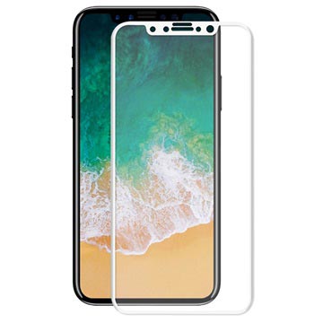 iPhone X/XS/11 Pro Hat Prince 3D Full Size Glazen Screenprotector - Wit