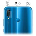 Hat Prince Huawei P20 Lite Cameralens Beschermer van gehard glas