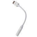 Hat Prince USB 3.1 Type-C / 3.5mm Audio Adapter - Wit