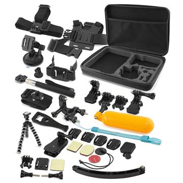 Ksix Ultimate 38-in-1 accessoireset voor GoPro en actiecamera