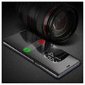 iPhone 7/8/SE (2020)/SE (2022) Luxe Flip Case met Spiegelweergave - Zwart
