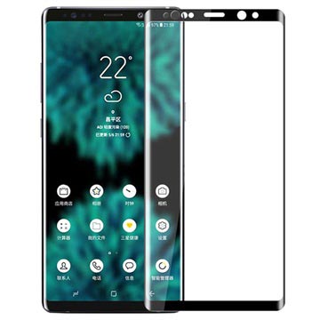 Mofi Full Size Samsung Galaxy Note9 Glazen Screenprotector - Zwart