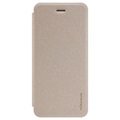 iPhone 7 Nillkin Sparkle Flip Case - Goud