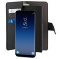 Samsung Galaxy S9+ Puro 2-in-1 Magnetisch Wallet Case - Zwart