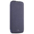 Puro Wallet Case - Samsung Galaxy S4 I9500, I9505, I9502 - Blauw