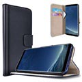 Samsung Galaxy S8 Saii Klassiek Wallet Case - Zwart