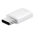 Samsung EE-GN930BW MicroUSB / USB Type-C Adapter - Wit