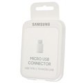 Samsung EE-GN930BW MicroUSB / USB Type-C Adapter - Wit