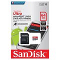 SanDisk Ultra MicroSDXC UHS-I Kaart SDSQUAR-064G-GN6MA - 64GB