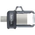 SanDisk Ultra Dual Drive m3.0 USB-stick SDDD3-064G-G46