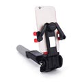 Smart 360-Graden Rotatie Draadloze Selfie Stick - Zwart