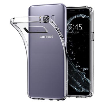 Spigen Liquid Crystal Samsung Galaxy S8 Cover - Doorzichtig