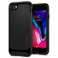 iPhone 7/8/SE (2020) Spigen Neo Hybrid Herringbone Case - Zwart