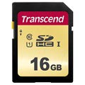 Transcend 500S SDHC Geheugenkaart TS16GSDC500S