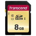 Transcend 500S SDHC Geheugenkaart TS8GSDC500S