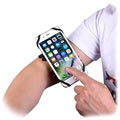Universele Magnetische Sports Armband voor Smartphones - 4"-5.8" - Zwart