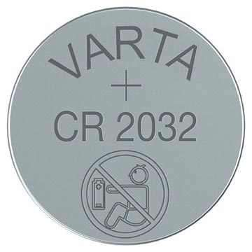 Varta CR2032/6032 Lithium Knoopcel Batterij - 3V