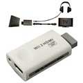 Wii HDMI 3.5mm Audio Full HD Converter / Adapter - Wit