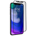 iPhone X Zagg InvisibleShield Glass+ Contour Screenprotector - Zwart