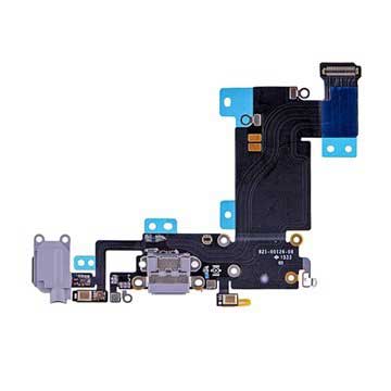 iPhone 6S Plus Oplaadconnector Flexkabel - Donkergrijs
