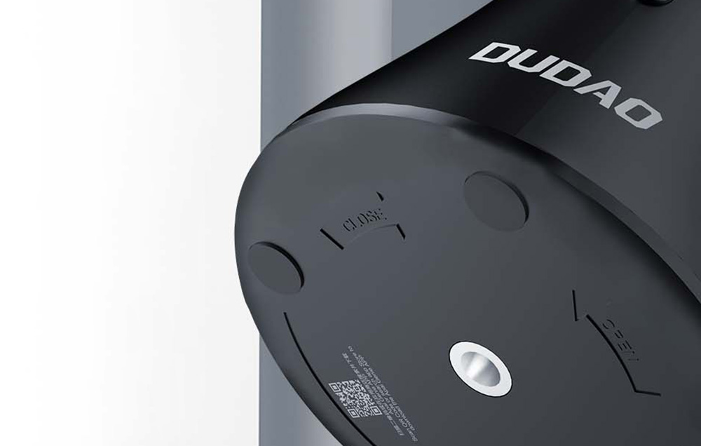 Dudao F15 Gezichtsvolger 360° Roterende Houder voor Smartphone - Zwart