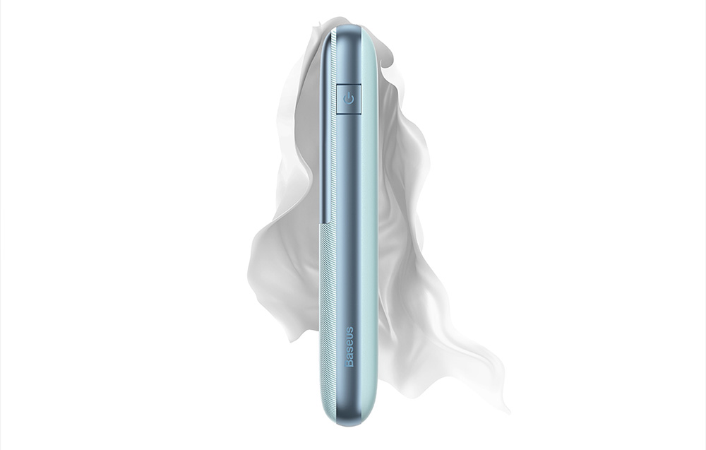 Baseus Bipow Pro Digital Display Fast Charge Power Bank 10000mAh/20W - 2xUSB, USB-C - Blauw