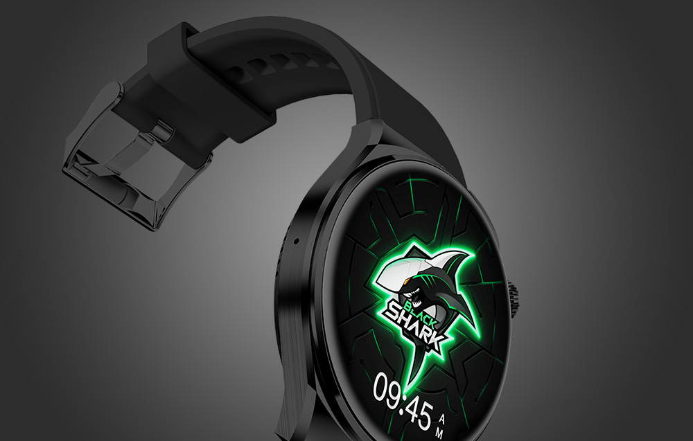 Black Shark S1 waterbestendig Smartwatch - Zwart