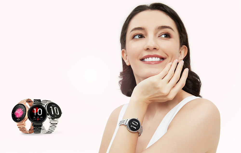 HiFuture Future Aura Smartwatch voor dames - Zwart
