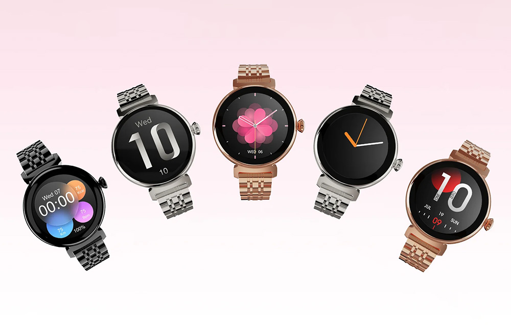 HiFuture Future Aura Smartwatch voor dames - Zwart