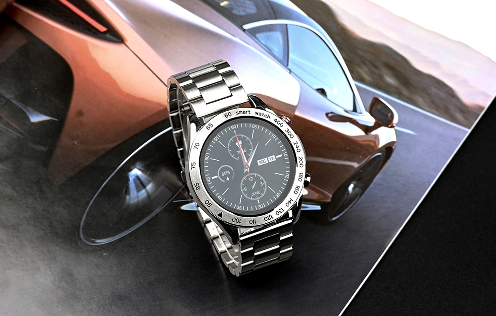 HiFuture FutureGo Pro Smartwatch - Roestvrij staal - Zilver