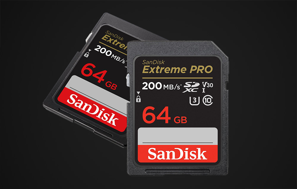 SanDisk Extreme Pro SDXC-geheugenkaart SDSDXXU-064G-GN4IN - 64GB